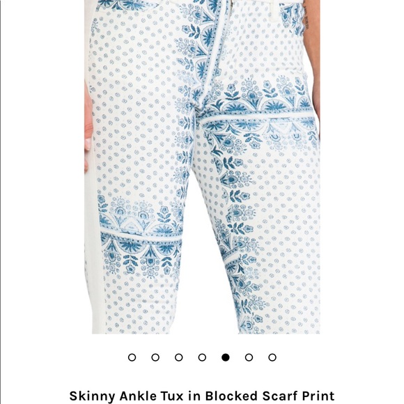Joe Jeans Skinny Ankle Tux Blocked Scarf Print 29 - Picture 10 of 10